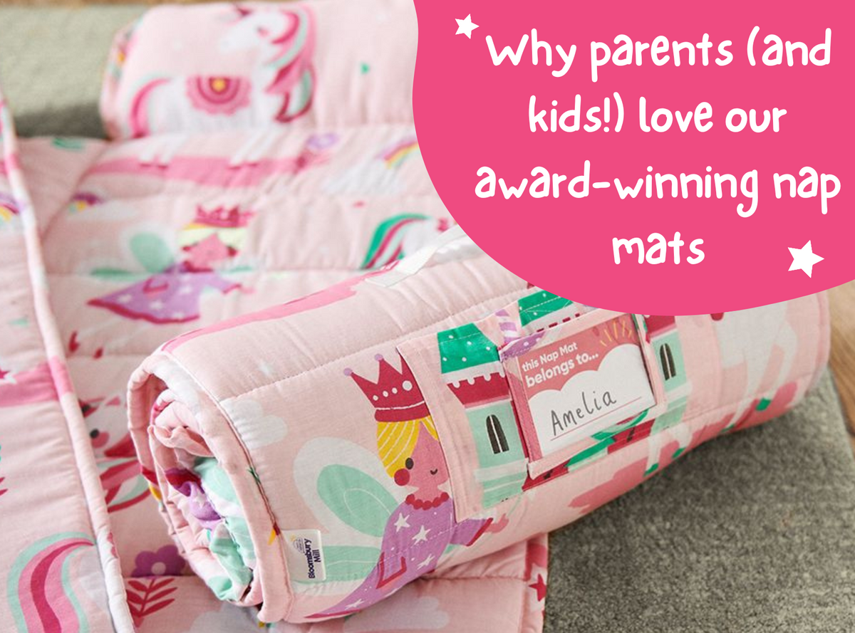Why parents (and kids!) love our award-winning nap mats