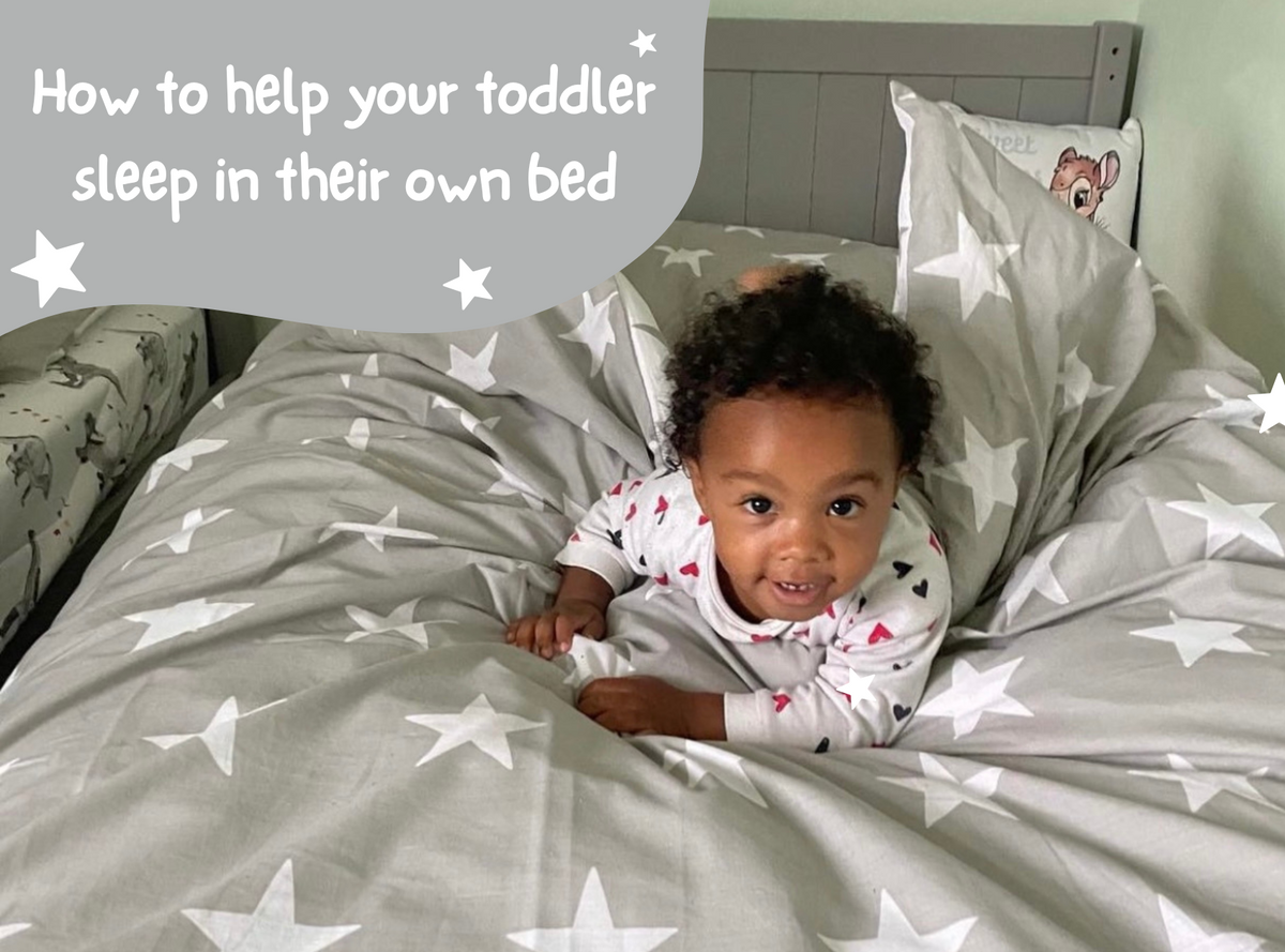 How to help your toddler sleep in their own bed