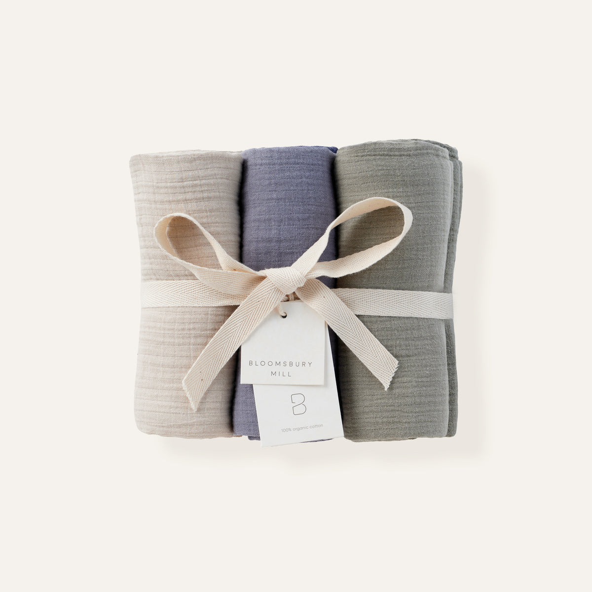 Morning Mist Muslin Squares · 6-Pack