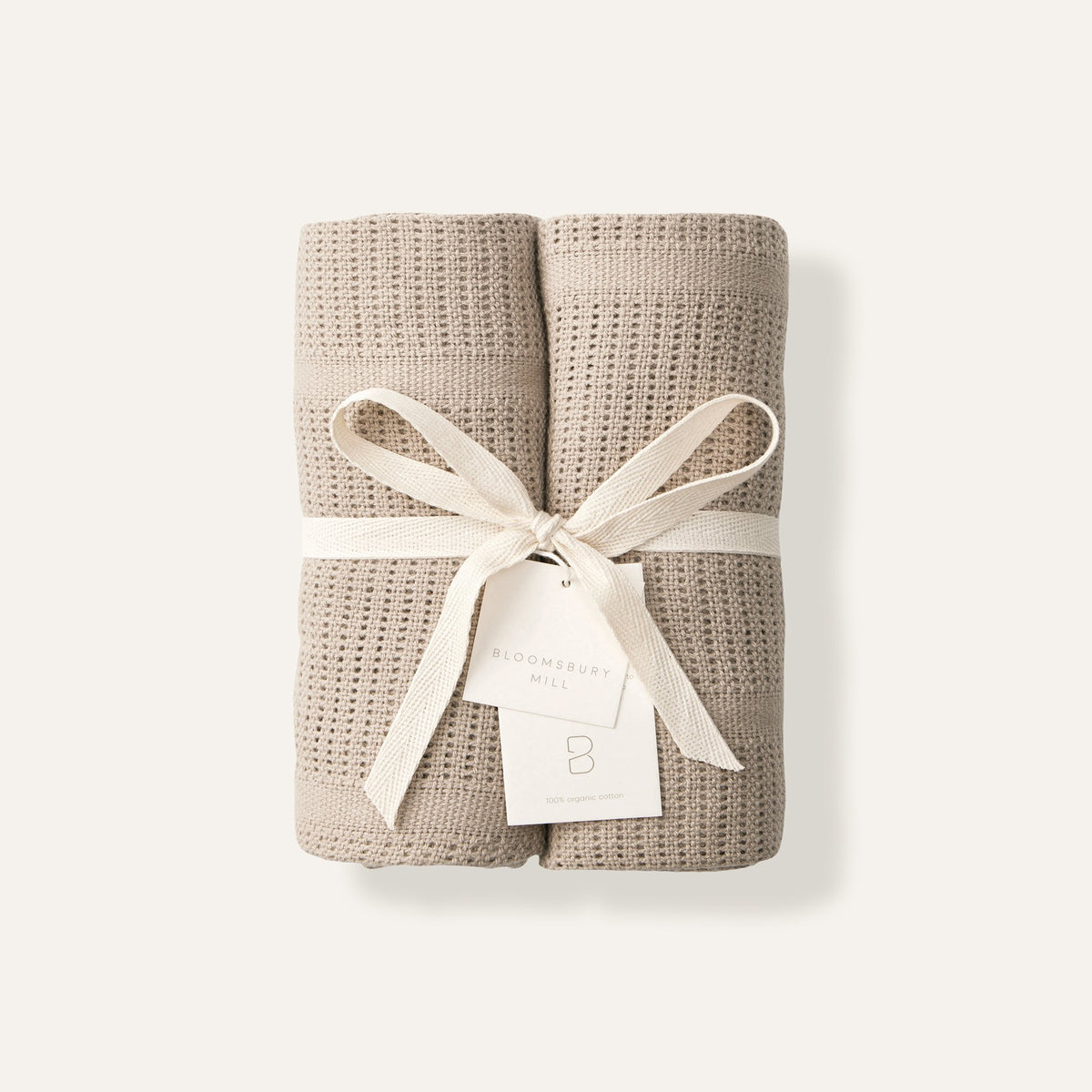 Truffle Cellular Blanket · 2-Pack