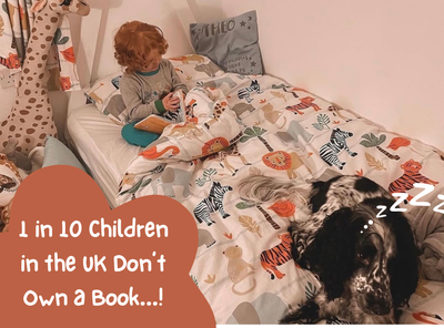 1 in 10 Children in the UK don’t own a book – Why bedtime stories matter & how you can help