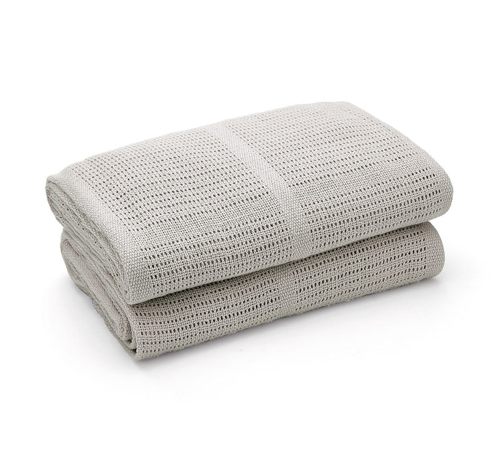 Cotton cellular blanket baby sales