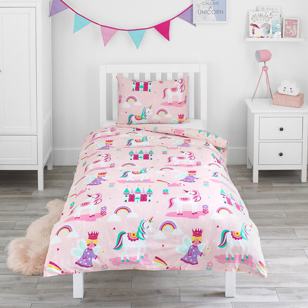 Unicorn bed sheets single 2025