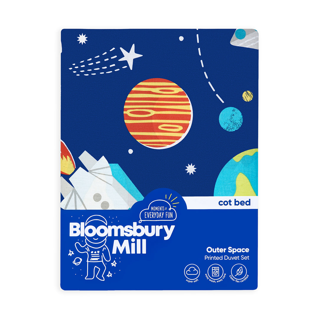 Space cot bed duvet cover deals