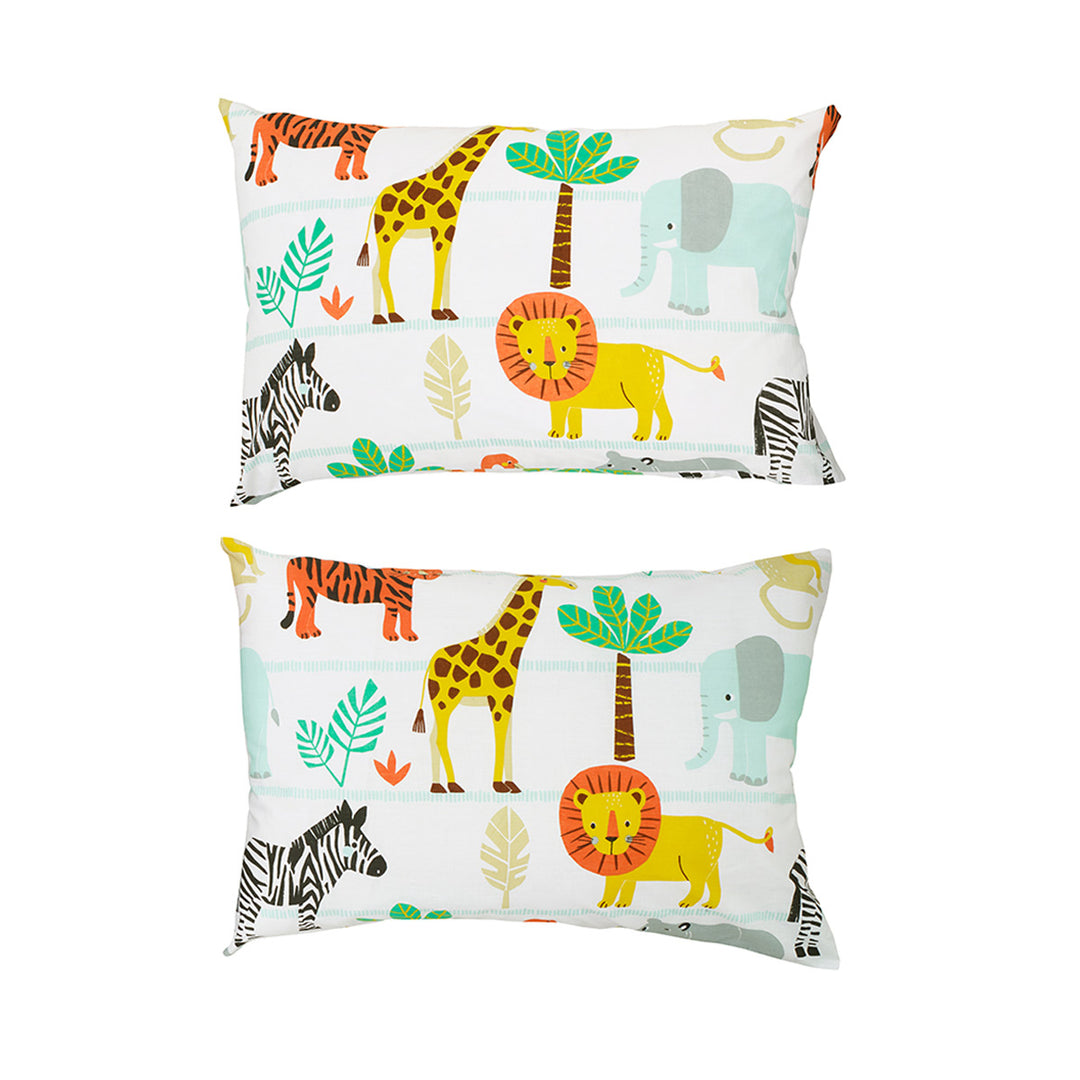 Safari Animals Pair of Pillowcases – Bloomsbury Mill Ltd